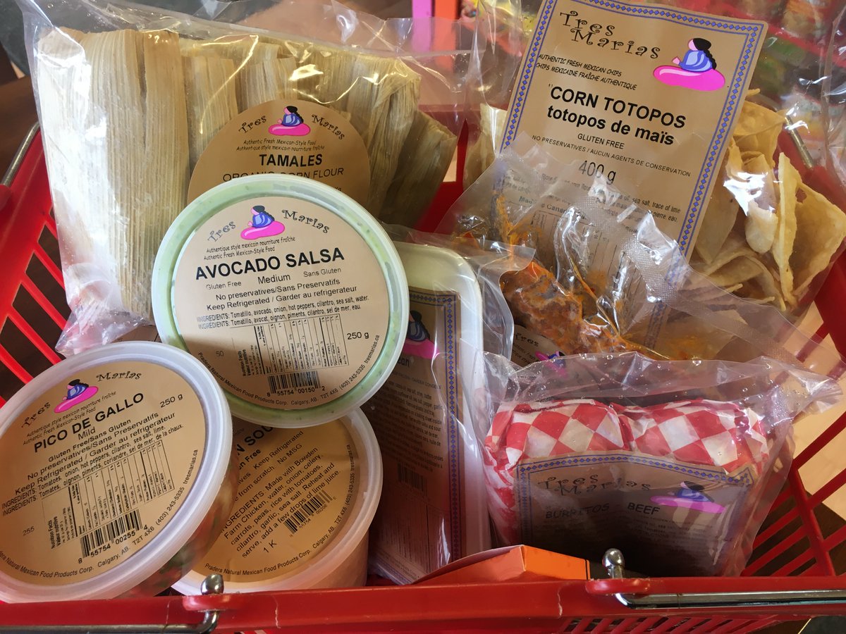 We're proud to make real Mexican food, from real ingredients. Whether you need a quick meal for yourself or want to order for a friend who might need a pick me up you can guarantee our food is freshly made and ready when you are!

Order online at: tresmarias.ca