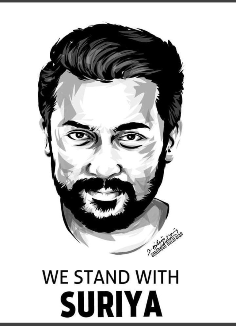 Maranshan1's tweet photo. #we stand with @Suriya_offl anna https://t.co/v4xrmL5Tg9