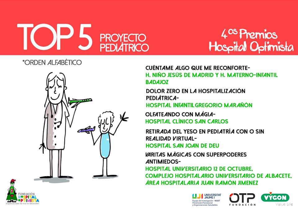 14 de noviembre, Cuéntame algo que me reconforte en colaboración con los hospitales Niño Jesús, Madrid, y Maternoinfantil, Badajoz, recogíamos el tercer Premio Nacional Hospital Optimista al proyecto de humanización en pediatría. Tal la ilusión que lo seguimos celebrando #CAQMR