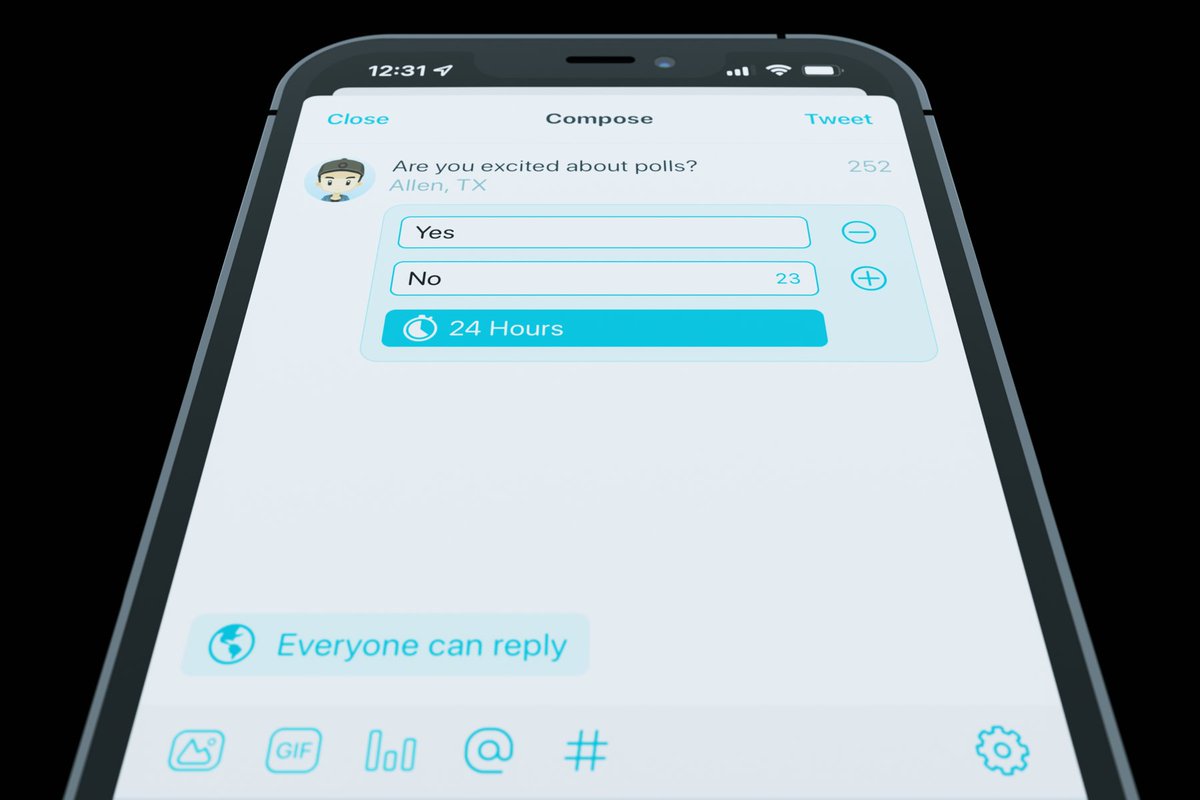 Tweetbot 6.6 with support for creating polls* and controlling who can reply to your Tweets is out. apps.apple.com/us/app/tweetbo… *Voting on polls isn’t currently supported, we’ll add it once Twitter adds it to the API.
