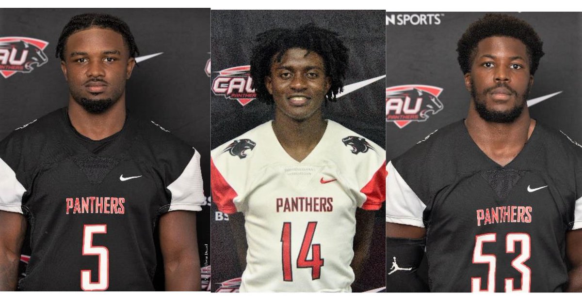 CAUAthletics's tweet photo. Congratulations to our All Conference Panthers!
https://t.co/zjtJUEYBmH
@CAU @CAU_Football @TheSIAC @thecaupanther @CAUAlumRelation @Jazz919WCLKatl @_PSCS_ https://t.co/3H184M1ryZ