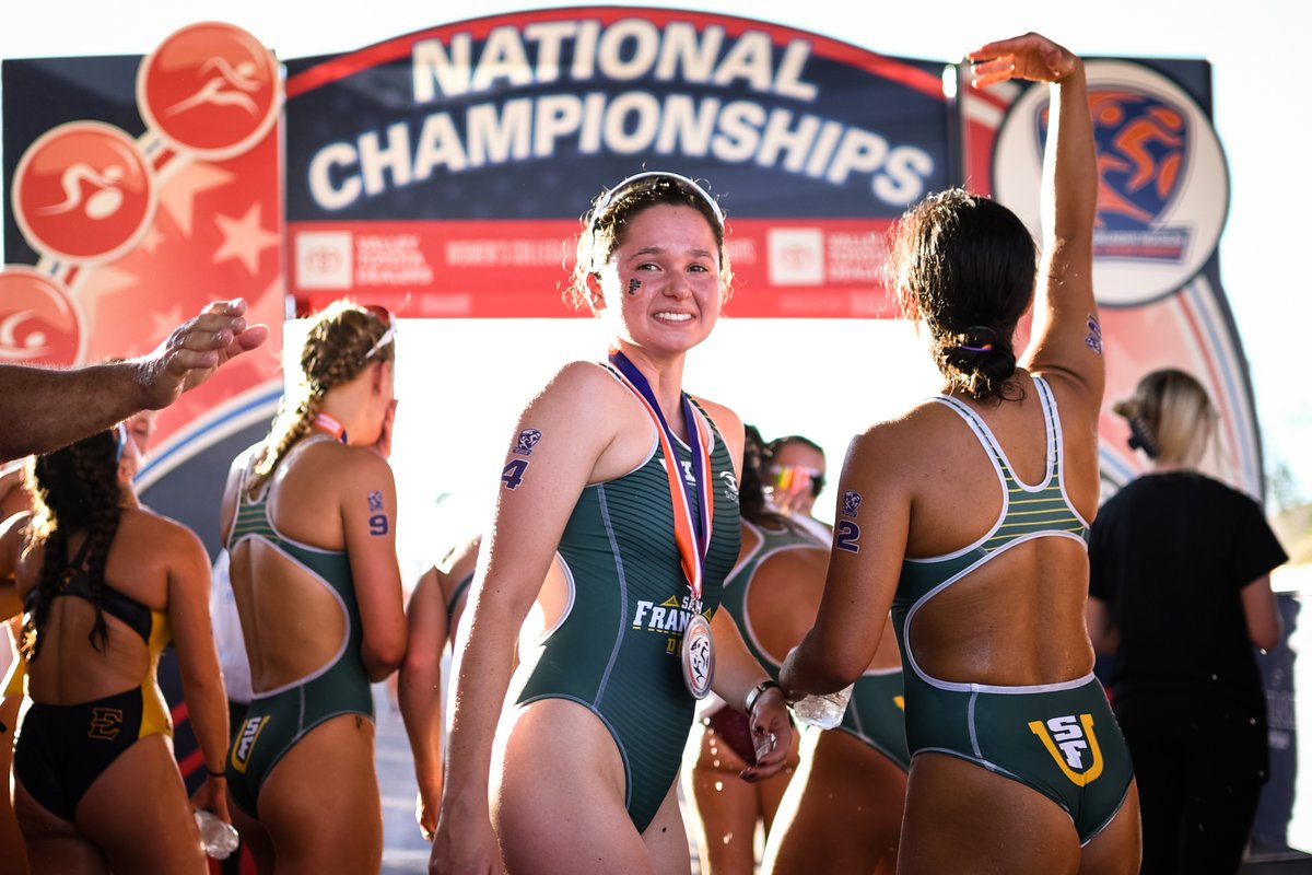 USFTriathlon's tweet photo. A historic performance today from an extraordinary team 👏

The Dons finished SECOND overall as a team at the USAT Women’s Collegiate National Championships!

Kira Gupta Baltazar was also crowned as the 2021 Individual Champion👑

📰Full Recap: https://t.co/uFiFDG2BA0

#USFDons https://t.co/pEso8Xoyfw