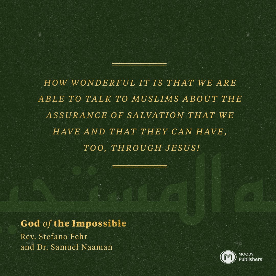 TreasuredTruth's tweet image. Samuel Naaman understands #persecution. His own father risked his life to follow Jesus in Pakistan. In God of the Impossible he tells stories of hope from the Muslim world that we need to hear. Get it for 50% off on #CyberMonday: bit.ly/cybermonday-mo…