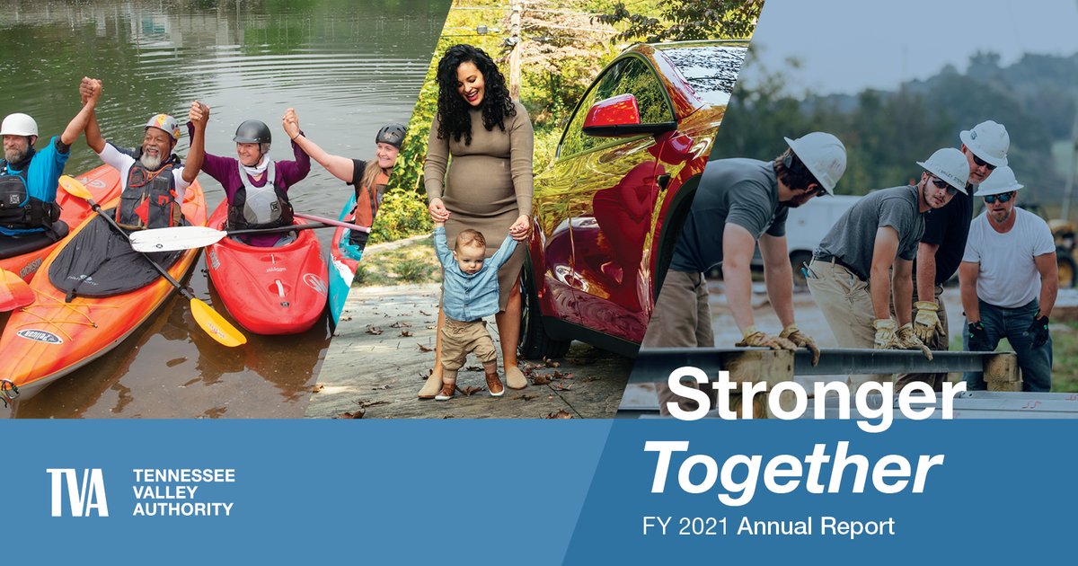 TVAnews's tweet photo. It’s been a busy year here at TVA! Take a look at some of the great work our employees have done this year to further our mission of service to the Tennessee Valley! Check out our Annual Report: 👇https://t.co/5DmeHksZyR https://t.co/9D4nlVtMA4