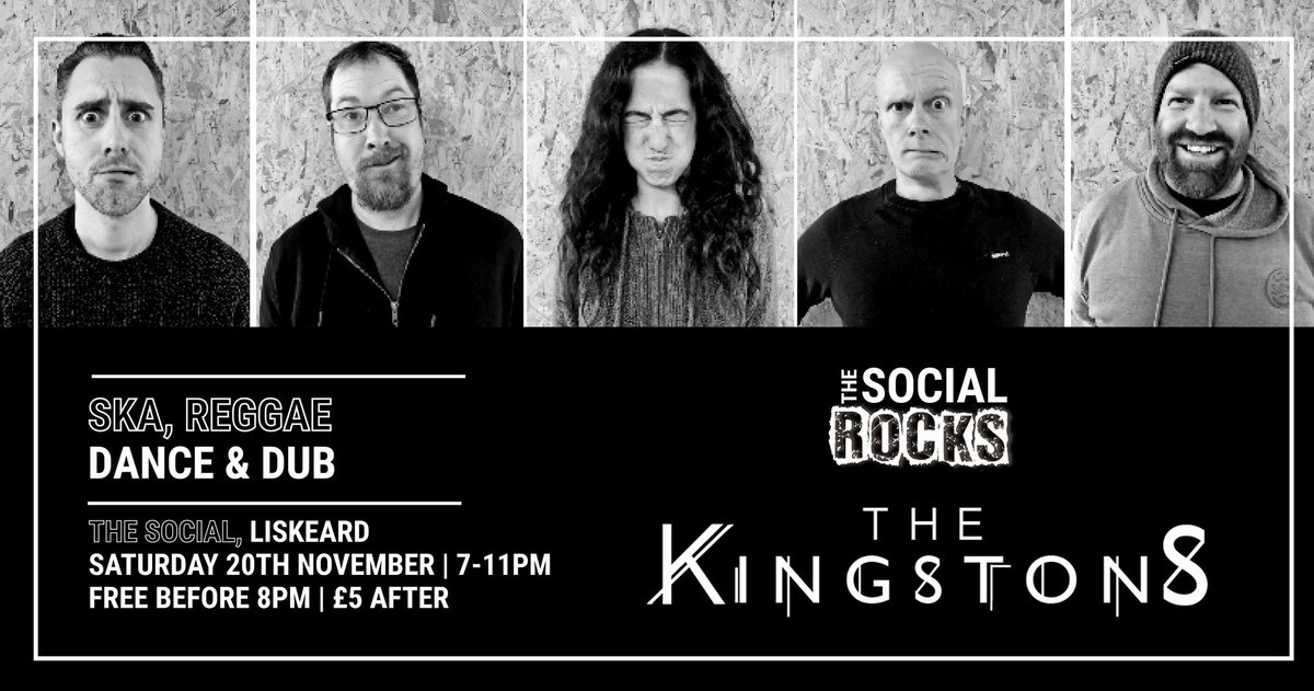 Laying down some grooves this Saturday at the Social, Liskeard, Cornwall. 🥁🎷🎺🎸