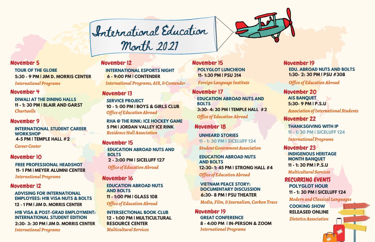 Dr. Peng Zhang (@drpengzhang) on Twitter photo This week is #InternationalEducationWeek at <a href="/MissouriState/">Missouri State</a>. Check out all the events throughout the week in the flyer. And REGISTER #GREATconference for FREE bit.ly/2Zl9Ep8 <a href="/MoStateGlobal/">#InternationalBears</a> <a href="/MoStatePA/">MSU Public Affairs</a> This week is #InternationalEducationWeek at <a href="/MissouriState/">Missouri State</a>. Check out all the events throughout the week in the flyer. And REGISTER #GREATconference for FREE bit.ly/2Zl9Ep8 <a href="/MoStateGlobal/">#InternationalBears</a> <a href="/MoStatePA/">MSU Public Affairs</a>