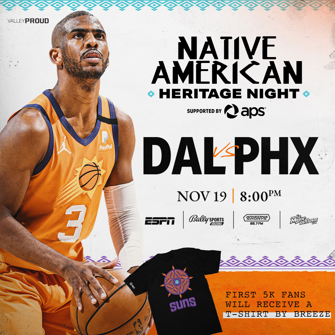 Phoenix Suns Honor Native American Heritage Month November 18, 2022 Articles