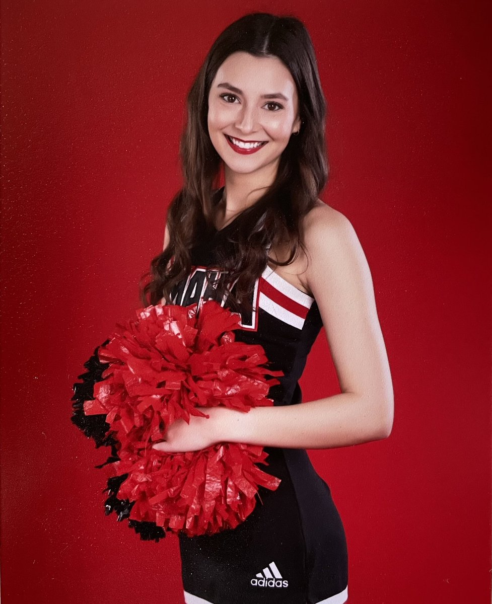 ❤️Meet the Mav 🖤

Meet Maddie Sossi ‼️‼️

My age: 21

My major: Secondary Education &amp;  Spanish 

My hometown: Omaha

My favorite part of cheer/most excited for: stunting and team bonding! 

#meetthemavmonday