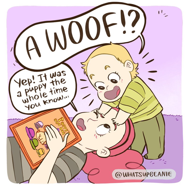 A woof! 