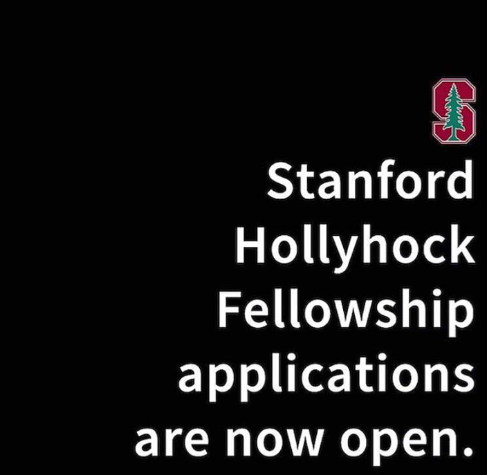 CSETStanford's tweet photo. Hollyhock Fellowship Program applications are now open! Spread the word and apply today to be a part of Hollyhock's Cohort 8. https://t.co/4GGfvtmRPi https://t.co/DkeuutHS14