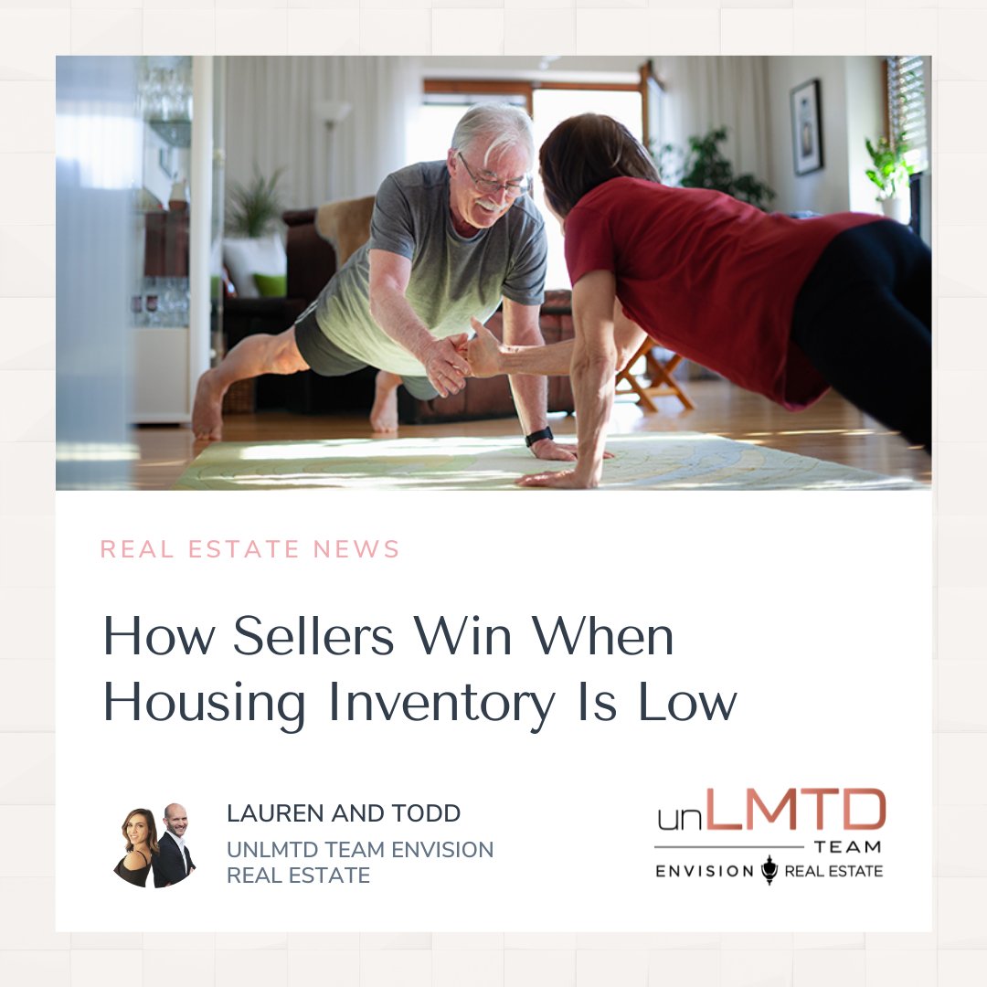 In today’s housing market, the number of homes for sale is much lower than the strong buyer demand. 
Read More 👉 bit.ly/2YFcTrO
-
Contact us
📲 716-444-2064
📧 hello@unLMTDteam.com

#EnvisionRealEstate #unLMTD #LaurenMelber #ToddDanni #unLMTDteam #housing #inventory