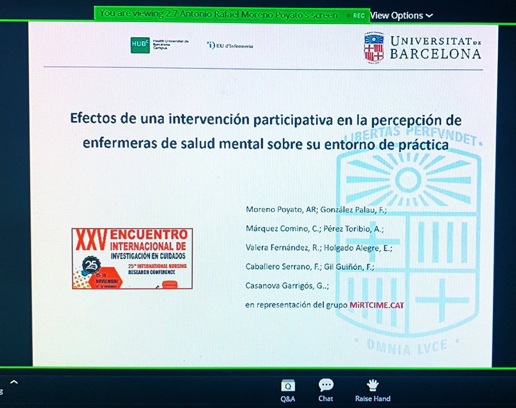 anacodina's tweet image. Improving the #TherapeuticRelationship in Nursing Care through Evidence. Multicenter study in acute psychiatric units in Catalonia - MiRTCIME.CAT @PoyatoToni #Splendid

@UniBarcelona @enfermeriaub 

 #e_inves21 @Investenisciii