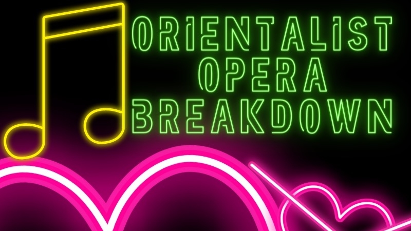The primary crime of the first two operas we've discussed this #nopevember has been #orientalism.  Check out Tina's theory on the 3 major Orientalist Types in Opera (click the image) 
#opera #classicalmusic #operafan #podcastrecommendations