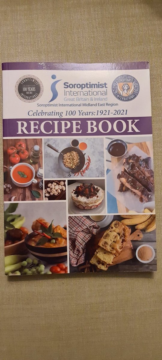 ChesterfieldSi's tweet photo. Members were delighted to see their photo included this recipe book which features a hundred recipes supplied by Soroptimists across our area. Produced by Region President Kam profit from sales of this book will go to help women and girls across the world. https://t.co/PHIgf0yN9Q