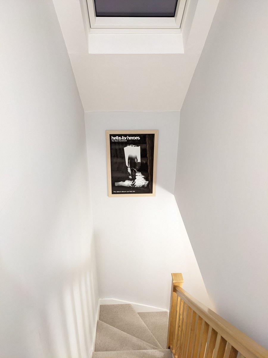 Three years here and we've finally hung some pictures up.