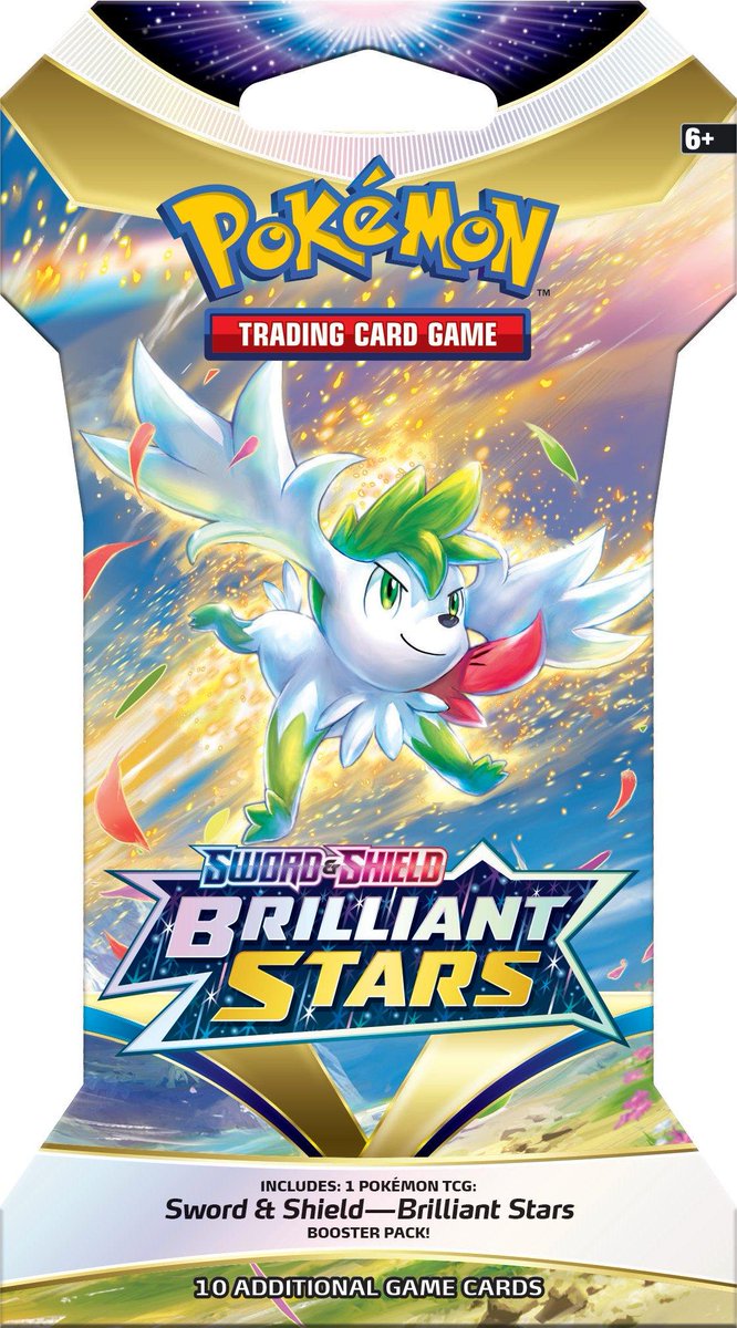 Alexand96903489's tweet photo. Been traveling for a bit so not sure if you already put this out there but Brilliant Stars booster packs and 3-pack blisters up for pre-order on Gamestop @PokemonTCGDrops https://t.co/3A1GojK0xB