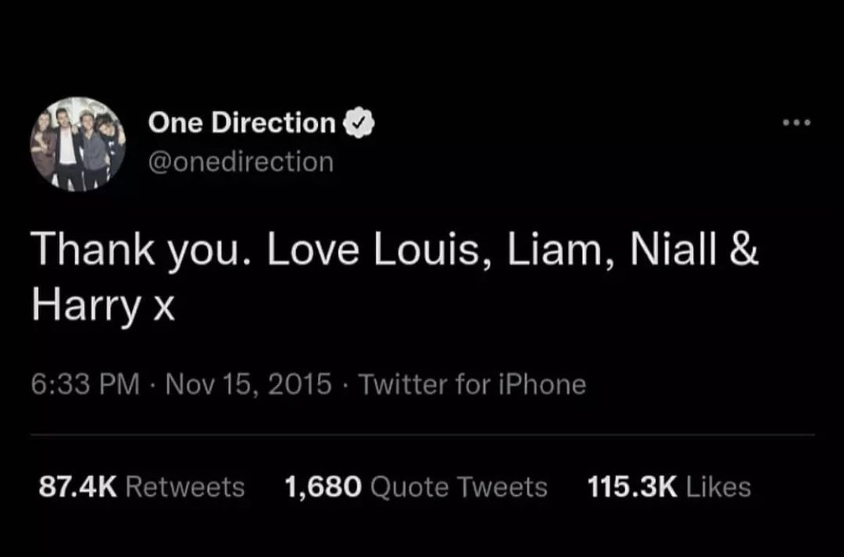 kkiana19's tweet photo. I‘m not crying. You are #11YearsOfOneDirection https://t.co/cHd0Rjj9DQ