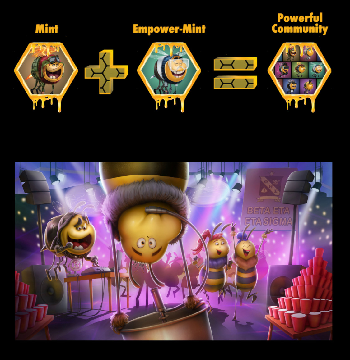 Theres a lot of activity throughout the Social BEES discord, get in on the BUZZ 🐝

$250 in ETH going to a random person that is level 7 or higher!

discord.gg/vdEJs939Bn

#TheSwarmIsComing #NFTdrops #NFTs #ETH #crypto