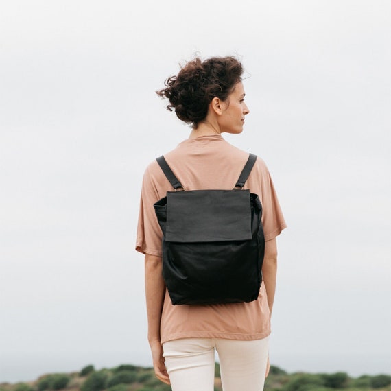 CyanBags's tweet image. Black Backpack Purse, Leather Backpack Women, etsy.me/3ky4TAO #backpacks #womensatchel #shoulderbackpack #womenbackpack @etsymktgtool