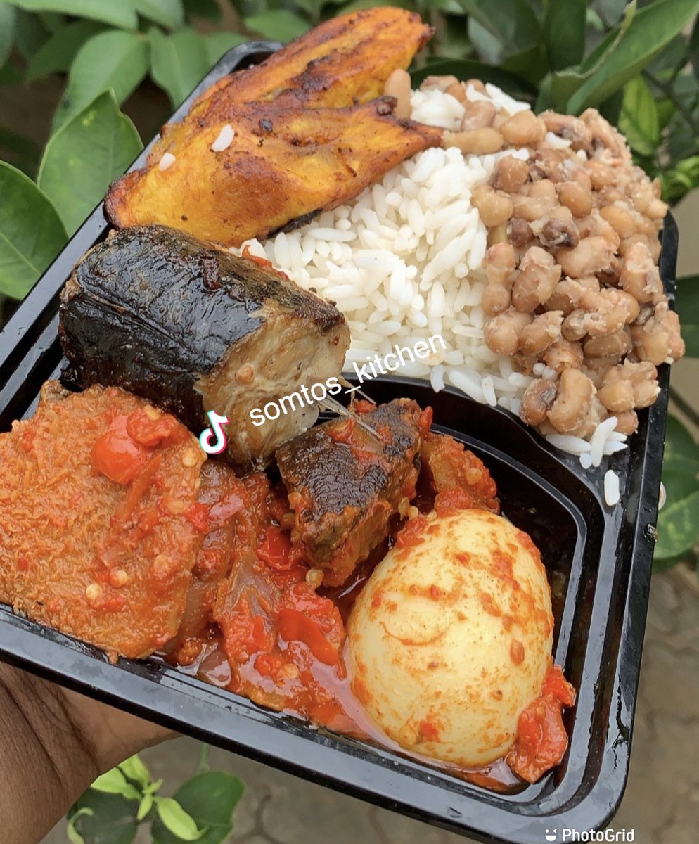 FlavoursBySomto's tweet photo. Twitter help retweet this🙏

1: white rice, beams&amp; plantain, efo &amp; turkey (3000)

2: white rice, beans, plantain, suace, egg &amp; turkey (3000)

Location: Ibadan https://t.co/3mpE6gsGiu