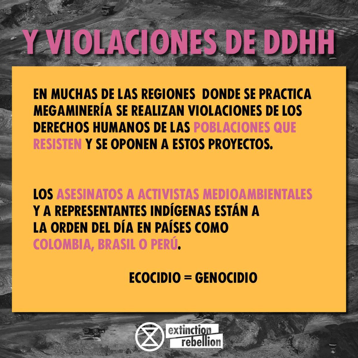 esXrebellion's tweet photo. Difunde esta publicación para que todo el mundo se entere de las barbaridades que el gobierno de @IvanDuque y @DrummondLtdCo  están perpetrando. https://t.co/L1Bz7PPyFN