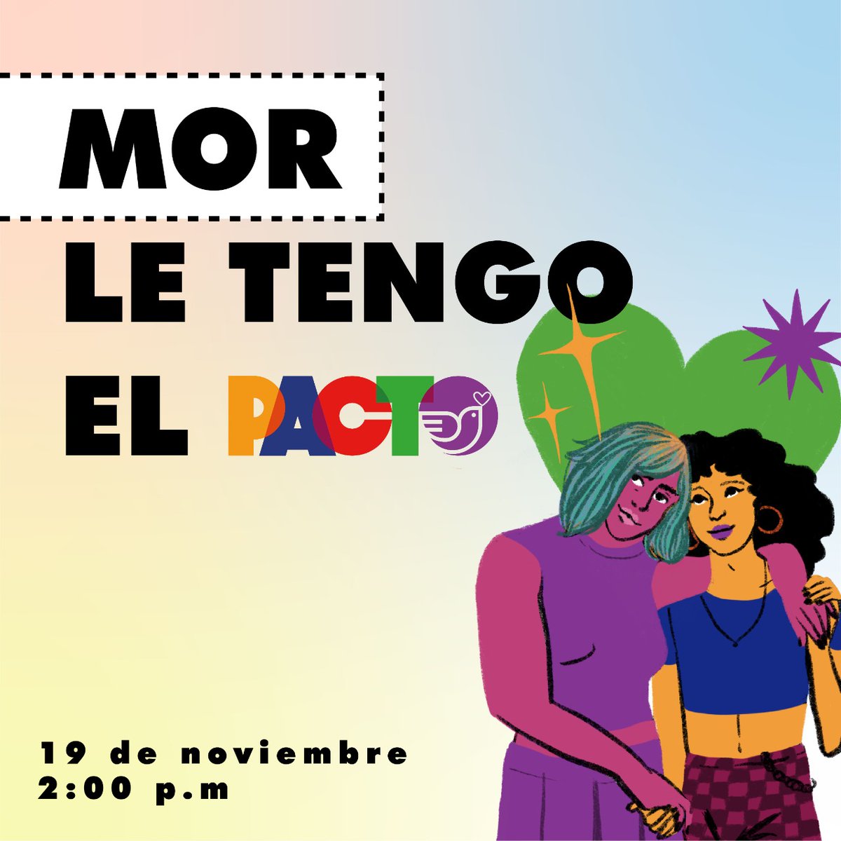 #EntreMontañas caminamos desde la diversidad hacia el cambio. !Ven párchate y asume el pacto!
Próximo viernes desde las 2 de la tarde.