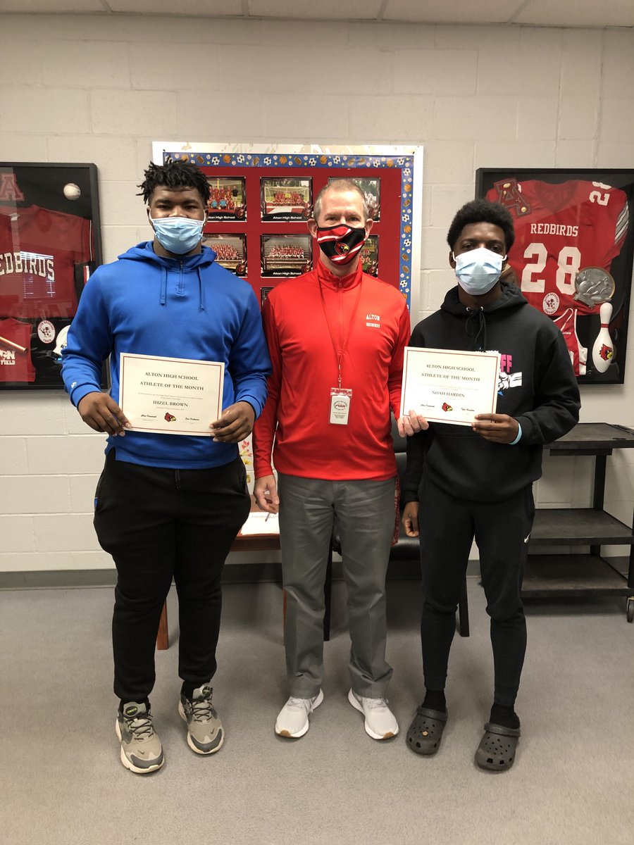 AltonAthletics (@altonathletics) on Twitter photo Ihzel Brown & Noah Hardin are the November Co-Athlete of the Month. Ihzel plays Football and Noah plays Boys Soccer at AHS. bit.ly/3wPgznd <a href="/AHSBoysSoccer2/">AHS Boys Soccer</a> <a href="/altonfootball16/">Alton Football</a> <a href="/AHS_Redbirds/">Alton High School</a> Ihzel Brown & Noah Hardin are the November Co-Athlete of the Month. Ihzel plays Football and Noah plays Boys Soccer at AHS. bit.ly/3wPgznd <a href="/AHSBoysSoccer2/">AHS Boys Soccer</a> <a href="/altonfootball16/">Alton Football</a> <a href="/AHS_Redbirds/">Alton High School</a>