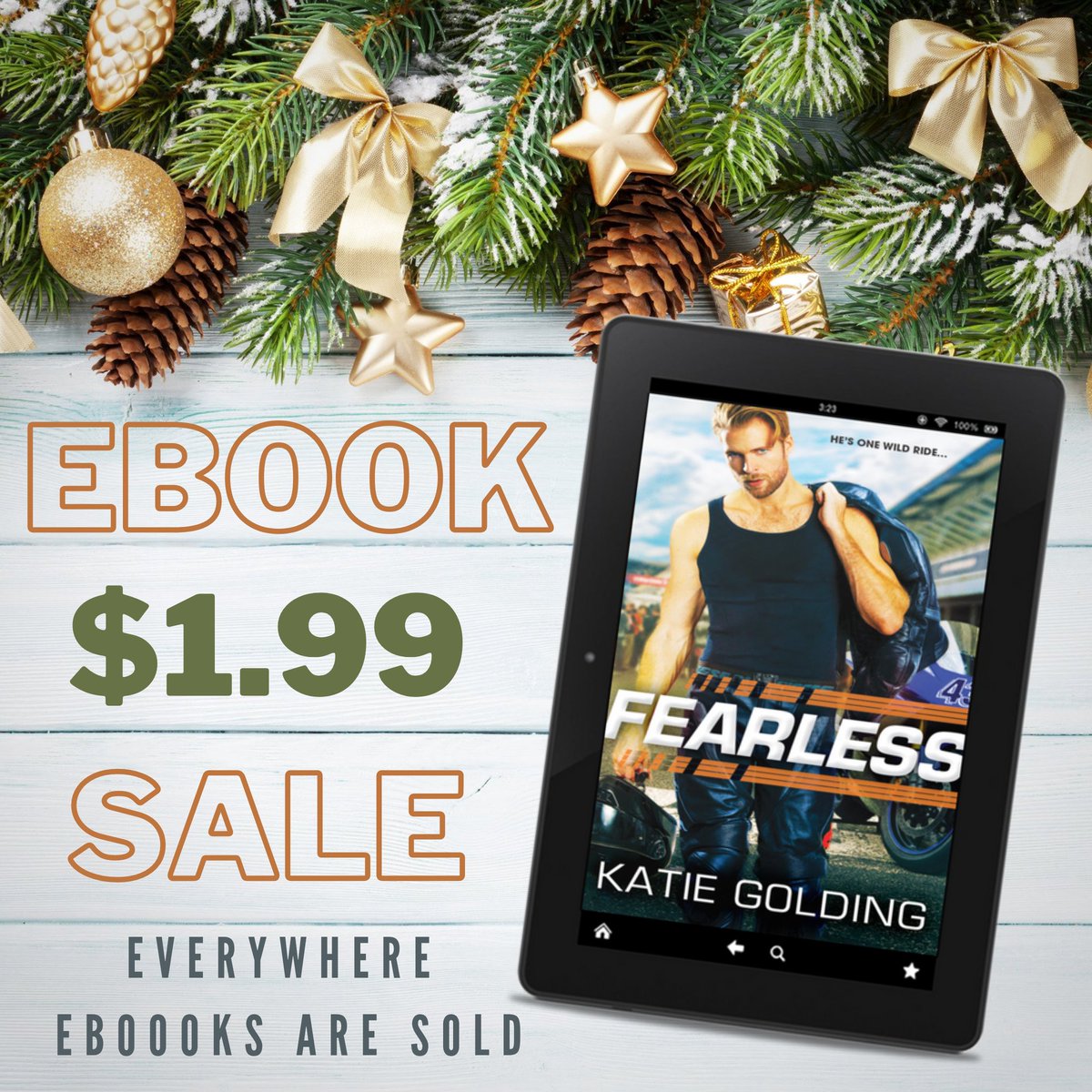 KatieGolding_Tx's tweet image. "It hurts her to be called pretty. But she sure wants me to f*** her like she is."

FEARLESS ebook is $1.99!

🌟 Slow burn 
🎁 Second chance romance
🌟 Cowboys / motorcycles
🎁 Christmas vibes 
🌟 Horse besties

books2read.com/Fearless-Goldi…

#romancebooks #ebooksale #sourcebookscasa