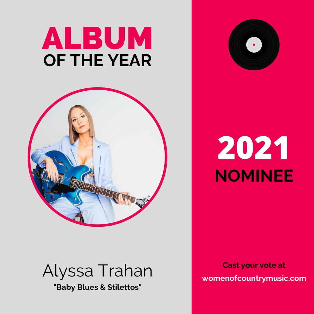 TheWomenCountry's tweet image. .@LyssTrahan is nominated for the Best of 2021 Album of the Year! 

Voting is unlimited until December 1st at womenofcountrymusic.com