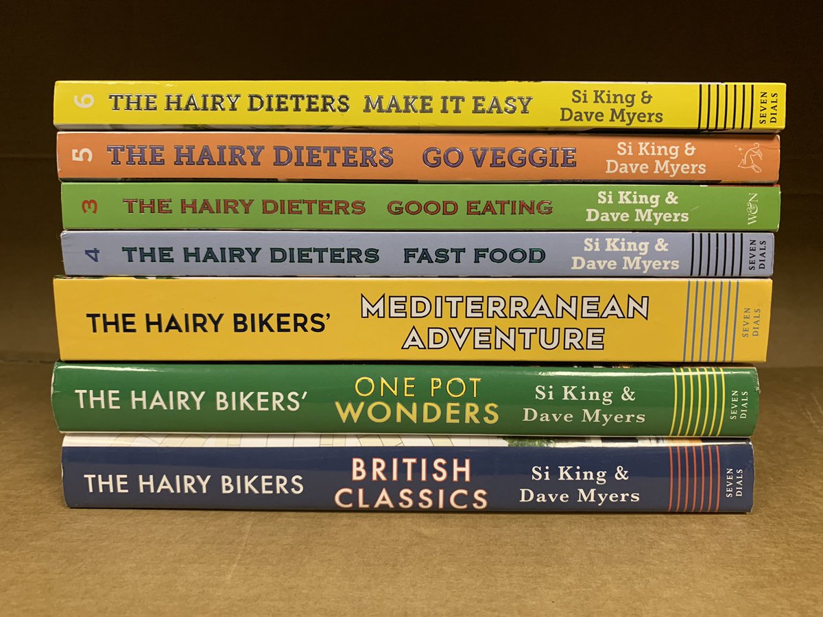 An offer which is not to be missed!! Only 4 sets available of The Hairy Dieters bundle now available. All books are brand new. RRP: €140 but our price is just €39.99 including FREE DELIVERY here: bookworldireland.com/products/the-h…