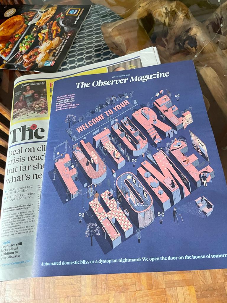 Can't wait until this weekend when #TomorrowsHome exhibition inspired by <a href="/ucl/">UCL</a> healthcare engineering research opens at <a href="/MuseumoftheHome/">Museum of the Home</a>? 

@richardjgodwin <a href="/ObsMagazine/">The Observer Magazine</a> dived into the implications of this #technology on our health &amp; homes.

Read here: theguardian.com/lifeandstyle/2…