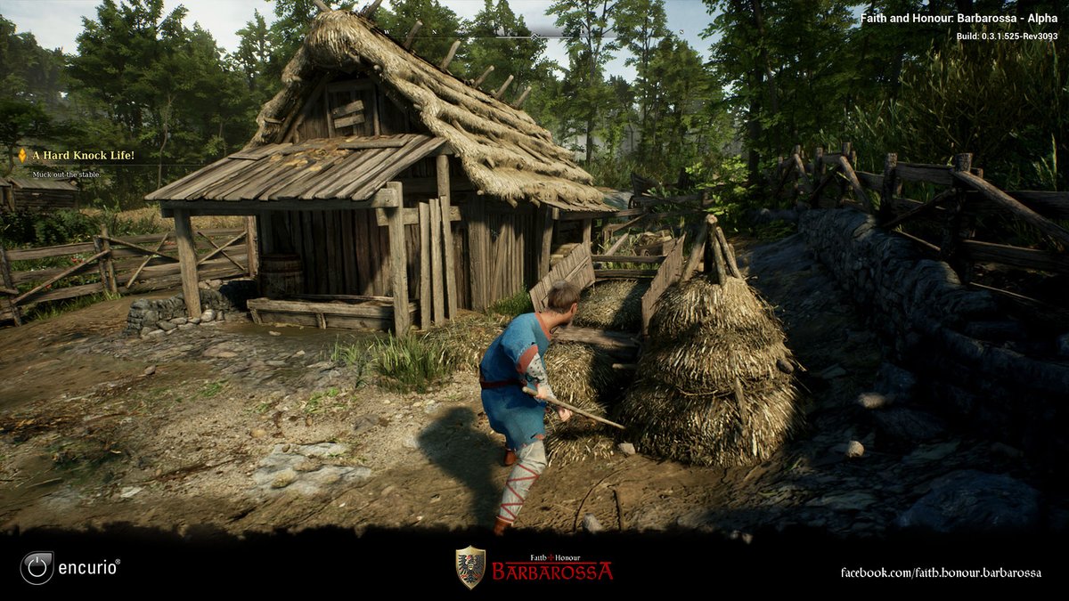 FaithHonorGame's tweet photo. Nothing comes from nothing. A rule that Ulrich has taken to heart, hard work will pay off and ensure the survival of the family farm. Do you like farm work as much as Ulrich?
@madewithUnreal #indiegamedev #rpg #gamedev #indiegame https://t.co/BGNvc3p9aD