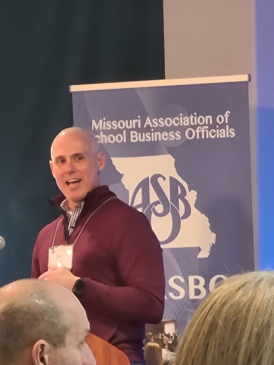 cbrazeale's tweet image. Great primer from Ron Orr @PattonvilleSD on how Missouri school district's are funded, and how the tax rate is calculated at @moasbo Executive Finance Forum. #moasbo