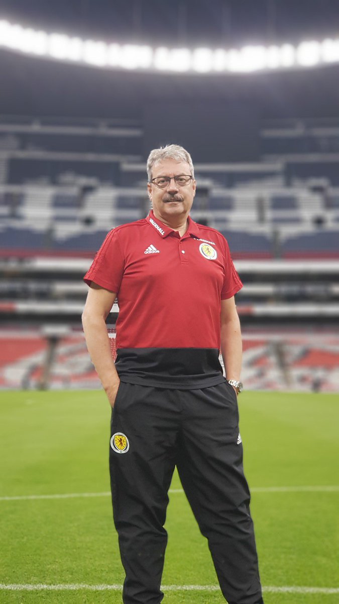 It’s the end of an era as our very own Dr John hangs up his boots after tonight’s match with Denmark. John has been the <a href="/ScotlandNT/">Scotland National Team</a> Doctor for 229 matches and he will be much missed... 🏴󠁧󠁢󠁳󠁣󠁴󠁿 🙌🏾