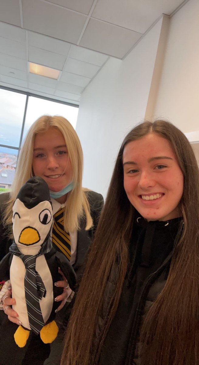 Our Mental Health Ambassadors delivering lessons to S1 on UNICEF’s Outright Campaign