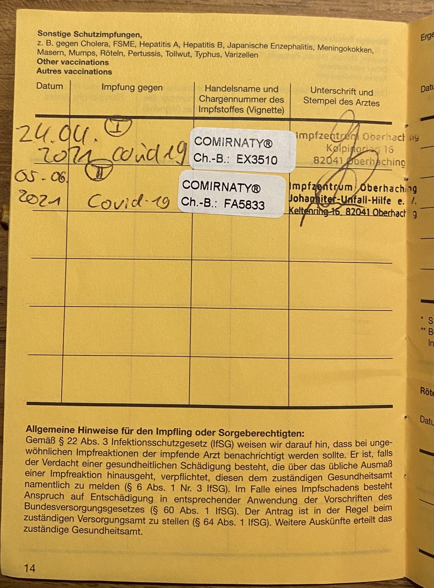 janfleischhauer's tweet photo. Ich bin beim Impfen nun wirklich dabei. Allein 3 x gegen Tollwut geimpft (aus Gründen! Beweis anbei) Aber #allesindenArm? Was ist das für ein beknacktes Motto? Hoffentlich nicht, kann ich da als Vater von 5 Kindern nur sagen. https://t.co/ya7DPobW7d