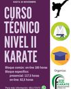 LA FEDERACIÓN EXTREMEÑA DE KARATE Y D.A. CONVOCA:
 ""CURSO TÉCNICO DE NIVEL II"" -  zpr.io/FR2g2iZ2aJLy