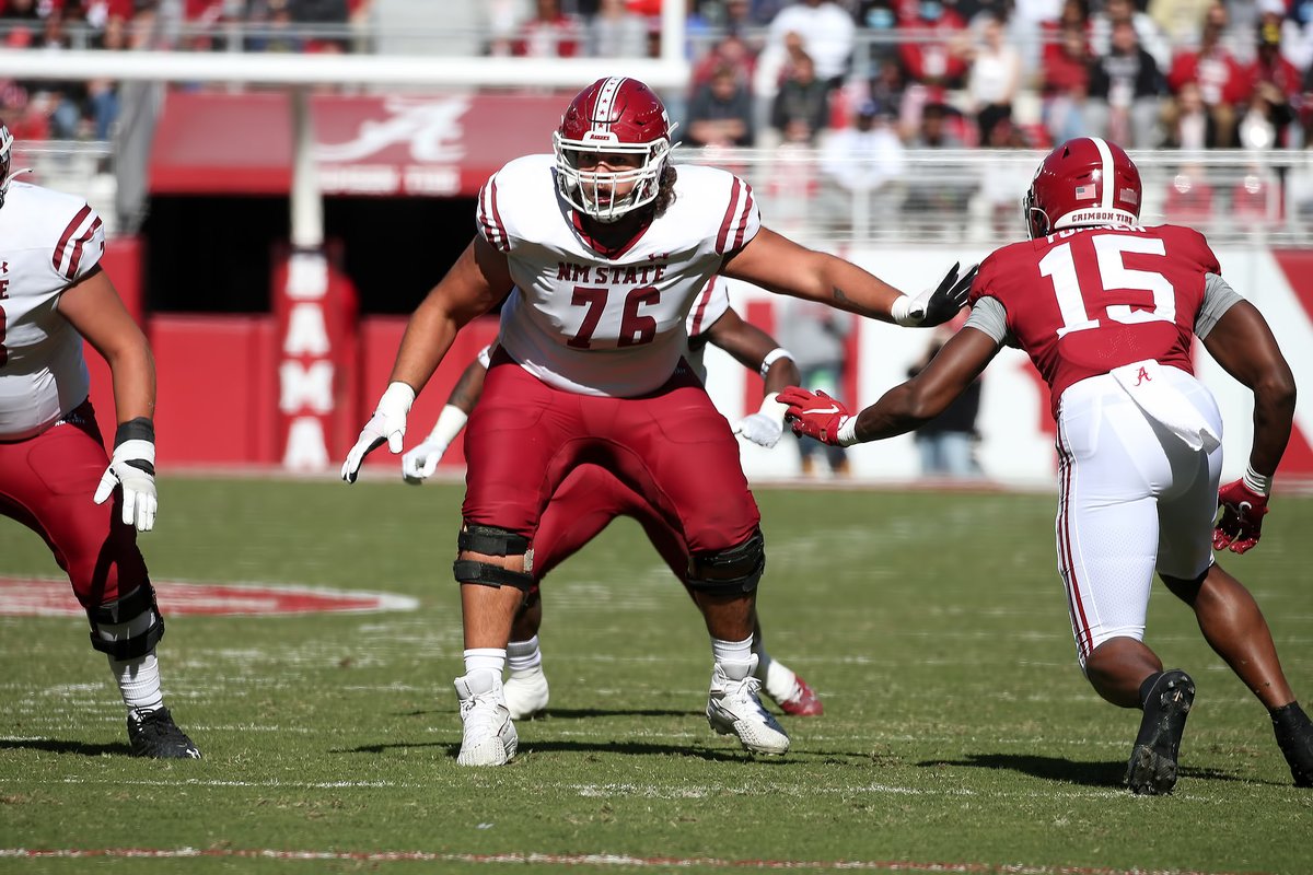 New Mexico State Football (@nmstatefootball) on Twitter photo 𝐄 • 𝐋 • 𝐈 • 𝐓 • 𝐄 •
<a href="/sagedoxtater76/">Sage Doxtater</a> has allowed just two sacks and three QB hurries in 778 plays this season (528 passes).
Doxtater allowed just one sack Saturday at Alabama in 59 plays.
<a href="/AaronTaylorCFB/">Aaron Taylor</a> • <a href="/Coach_CoryWhite/">Cory White</a>
#AggieUp | 🏈 𝐄 • 𝐋 • 𝐈 • 𝐓 • 𝐄 •
<a href="/sagedoxtater76/">Sage Doxtater</a> has allowed just two sacks and three QB hurries in 778 plays this season (528 passes).
Doxtater allowed just one sack Saturday at Alabama in 59 plays.
<a href="/AaronTaylorCFB/">Aaron Taylor</a> • <a href="/Coach_CoryWhite/">Cory White</a>
#AggieUp | 🏈