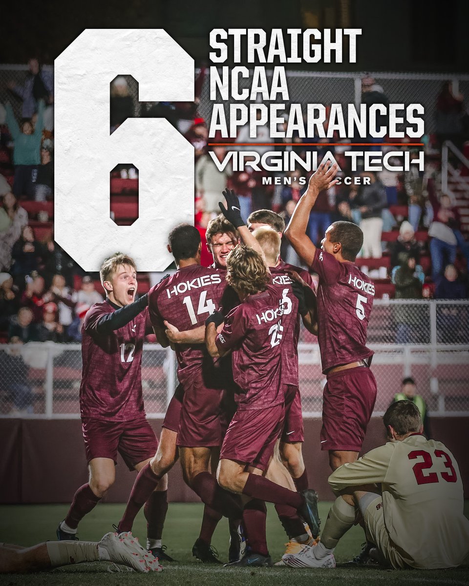 𝐓𝐇𝐄 𝐒𝐓𝐀𝐍𝐃𝐀𝐑𝐃.

#Hokies 🦃 | #NCAASoccer