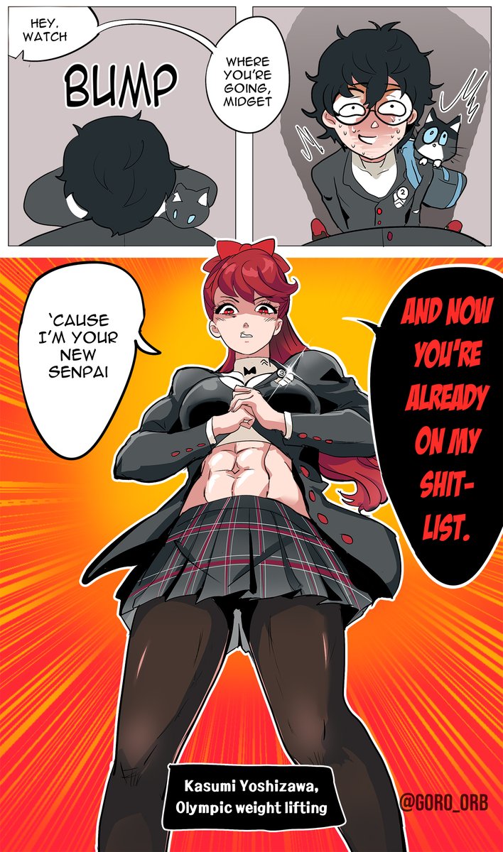 P5 but everyone's personality is reversed (part 3) 