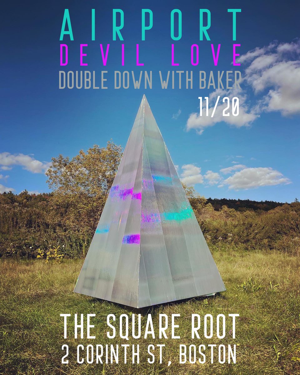 Airport The Band (@airporttheband) on Twitter photo We’ll be at The Square Root this Saturday with <a href="/devilloveband/">devilloveband</a> and Double Down With Baker. You should come. We’ll be at The Square Root this Saturday with <a href="/devilloveband/">devilloveband</a> and Double Down With Baker. You should come.