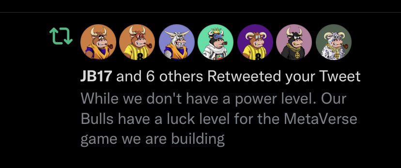 cryptopilot16's tweet image. BULL NATION is here 💯🐂

IT’S A BULL MARKET 📈

#BullNation #OccupyLotteries
#BullFollowBull #NFTCommunity 

Bscwin.app 
@BSCWIN_Token