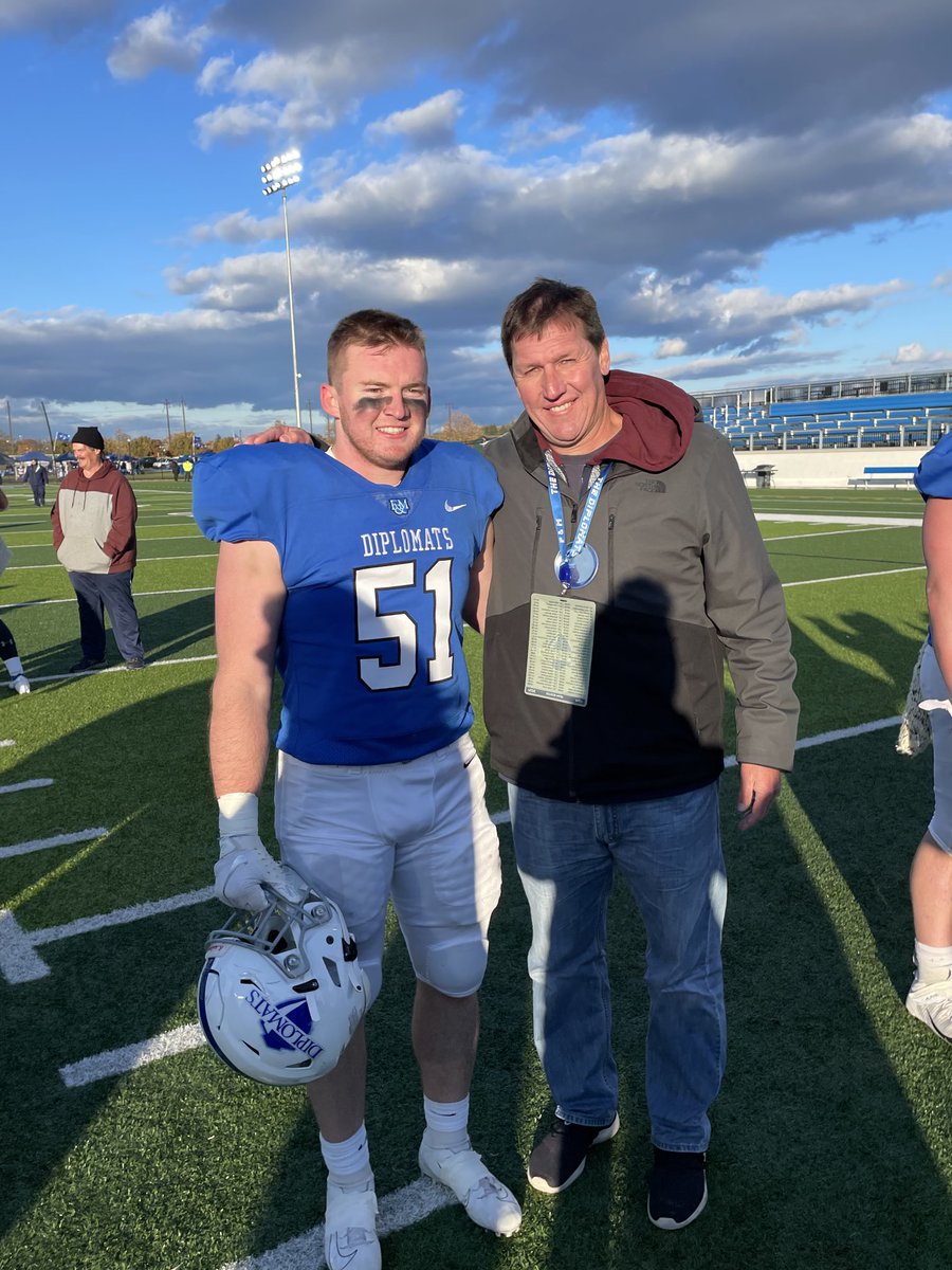 Kyle Addis (Radnor class of 2018) Senior Day at F&amp;M Football