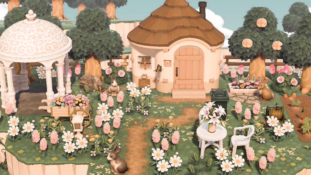crossingninz's tweet photo. — a garden home for maggie 🌿

#acnh #ACNHDesign #AnimalCrossingNewHorizons https://t.co/qHUJFSsDHd