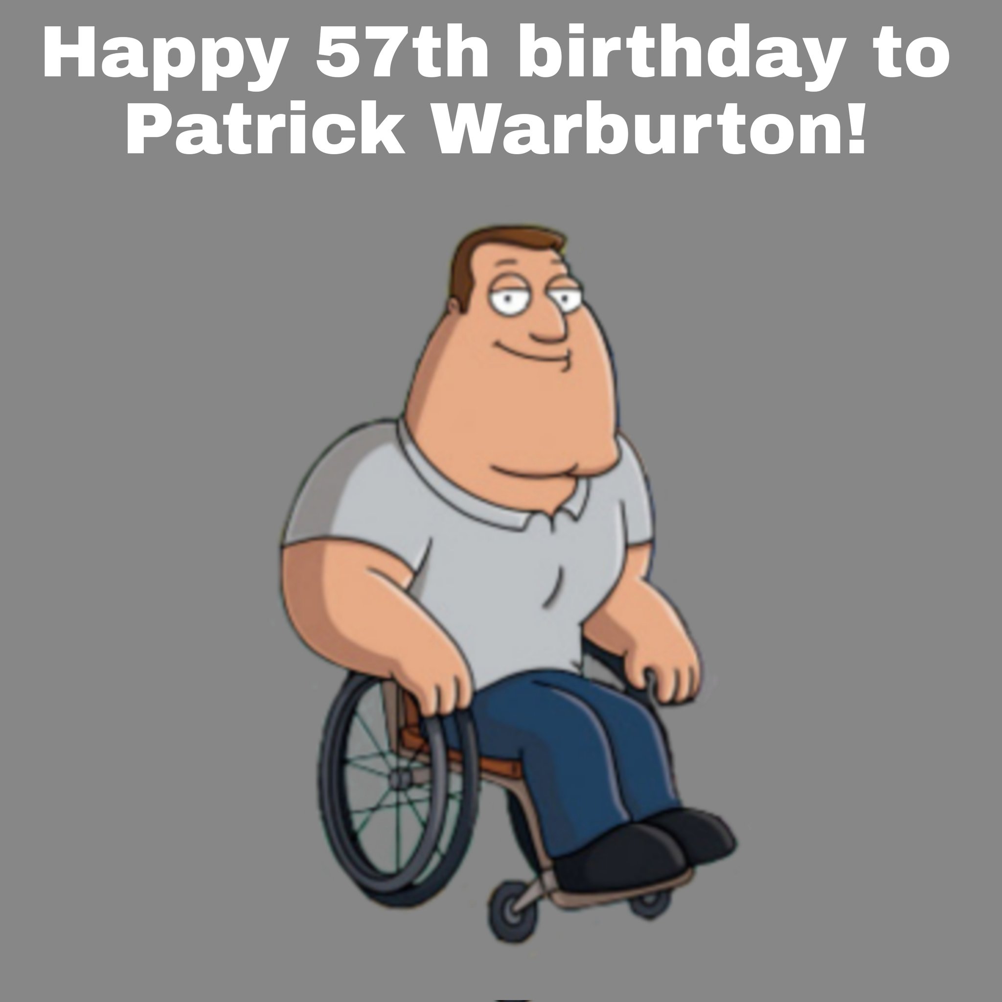 Happy 57th birthday to Patrick Warburton! 