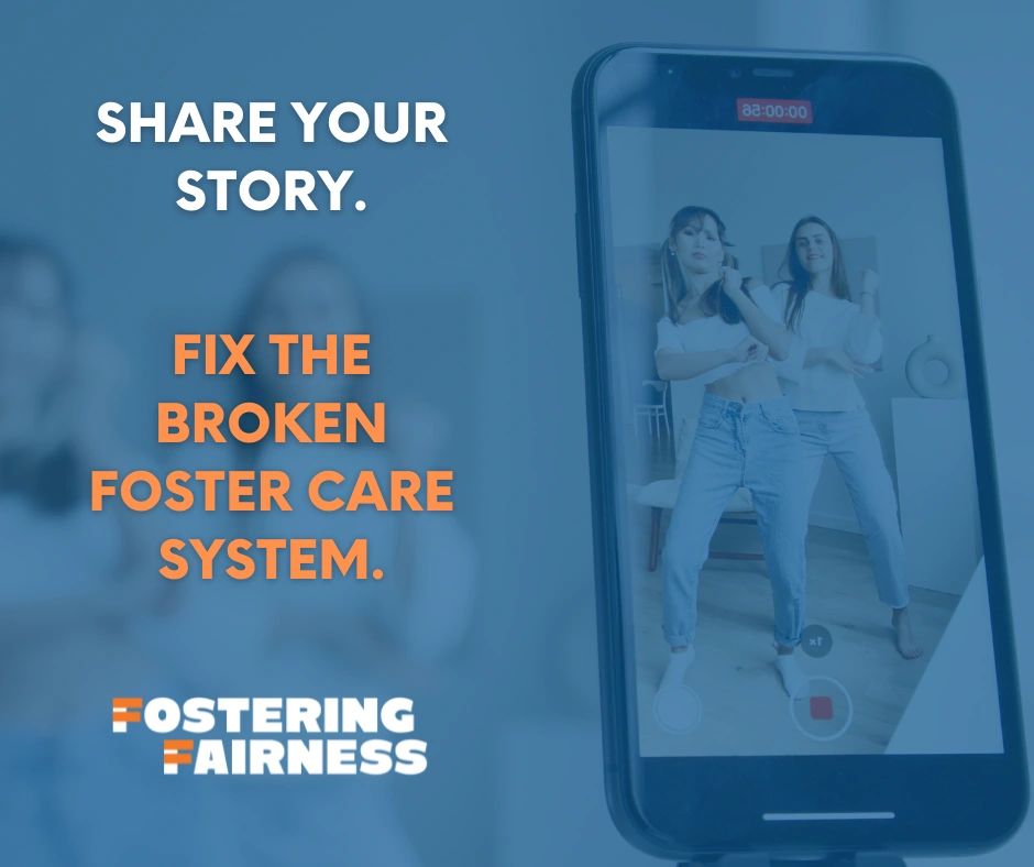 Have a story to tell about your foster care experience? 

Want to help us change the foster care system?

Active on social media?

Like to win free stuff?

ow.ly/we2T50GO9ak

#FosteringFairness #infosteryouthwords #hearfosteryouth #fostercare #fosteryouth