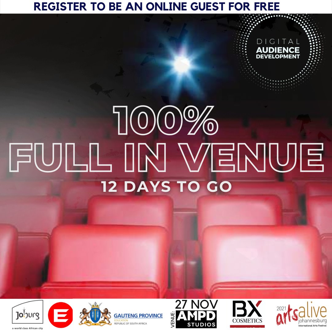 SEA_Africa's tweet photo. EVENT UPDATE!
We are 100% fully booked at the venue, what does this mean for people who still want to attend?
EASY SOLUTION: REGISTER TO BE AN ONLINE GUEST FOR FREE!
LINK BELOW;
https://t.co/R0Ec76ZEBt
#talentisabusiness #digitalaudiencedevelopment https://t.co/EB7MNlP5yp