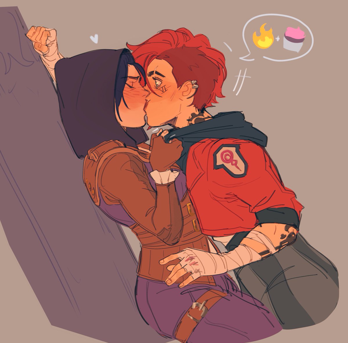 “man or woman?”
“how about you?” 
#arcane #piltoversfinest