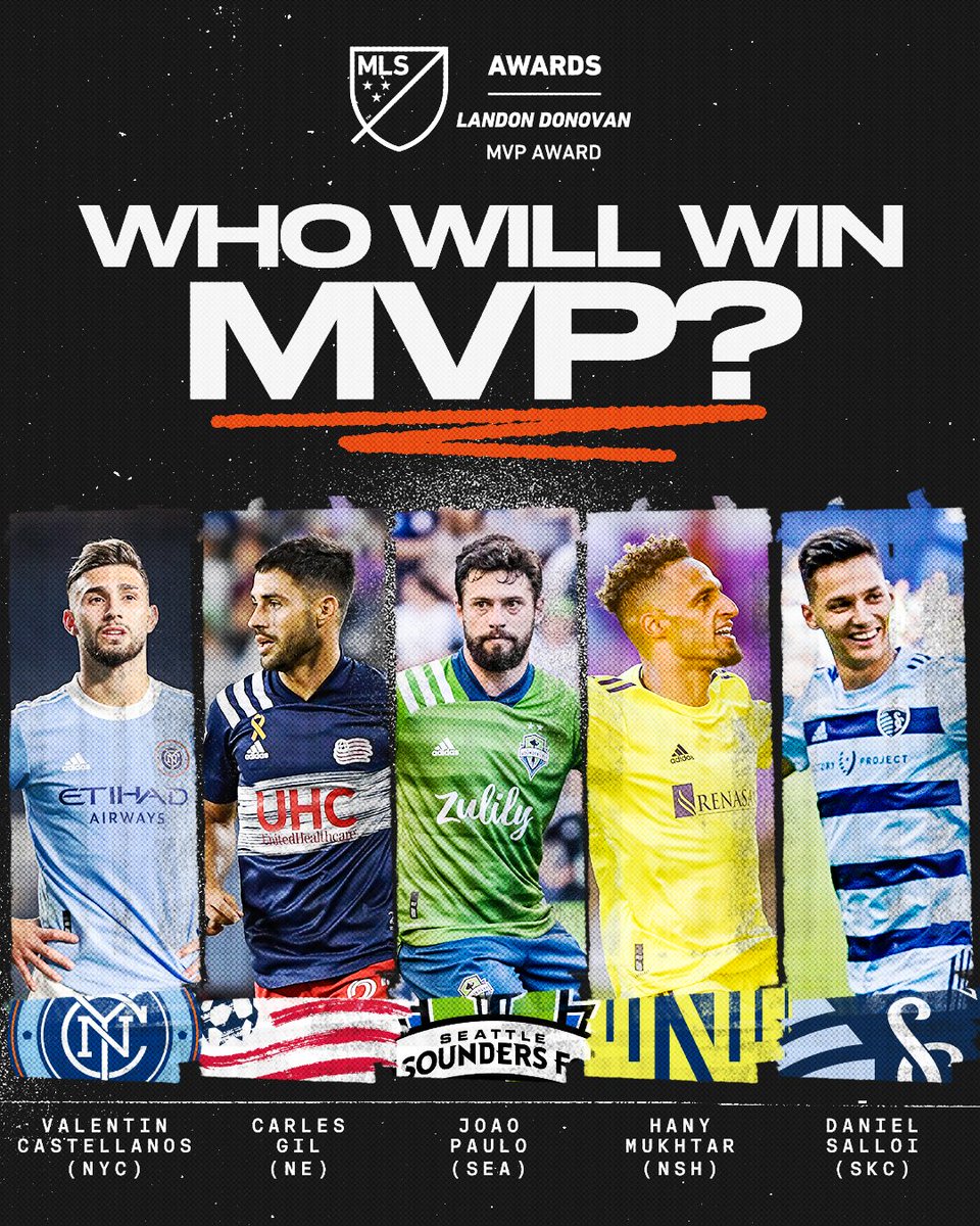 SportsPulso's tweet photo. Here are the #MLS end of year award finalist for #MVP, #Defender,  #Newcomer, #ComebackPOY

To us, at this point the front runners are:

 - Carles Gil #NErevs 
- Yeimar Gomez Andrade #Sounders
- Cristian Arango #LAFC 
- Daniel Salloi #SportingKC 

Who are your candidates? https://t.co/zFk9QbouK2