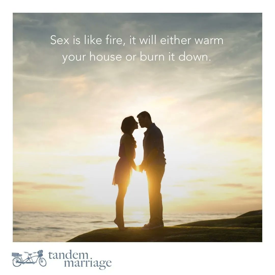 TandemMarriage's tweet image. Sex is like fire, it will either warm your house or burn it down.
Sex has a MUCH great effect on you AND your marriage than you think. 
- 
TandemMarriage.com/sex
- 
#guygetsgirl #inspirebyexample #TandemMarriage #MarriageGoals #wives #husbands #twoarebetterthanone #sexisfire
